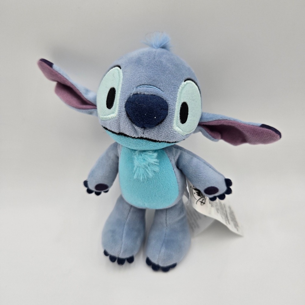Disney Store Nuimo STITCH nuiMOs Collectible Plush Lilo & Stitch 6" Blue Toy HTF